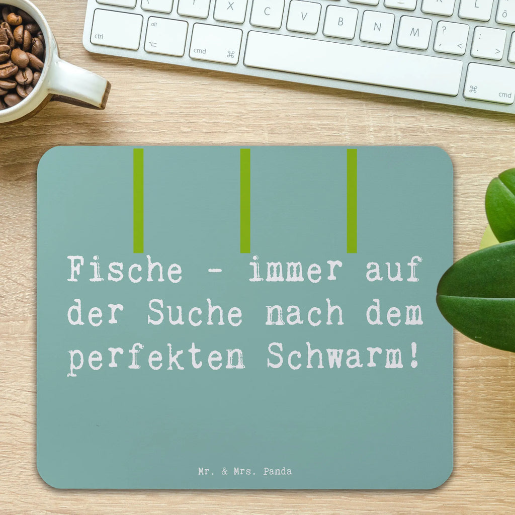 Mauspad Spruch Fische Schwarm Mousepad, Computer zubehör, Büroausstattung, PC Zubehör, Arbeitszimmer, Mauspad, Einzigartiges Mauspad, Designer Mauspad, Mausunterlage, Mauspad Büro, Tierkreiszeichen, Sternzeichen, Horoskop, Astrologie, Aszendent