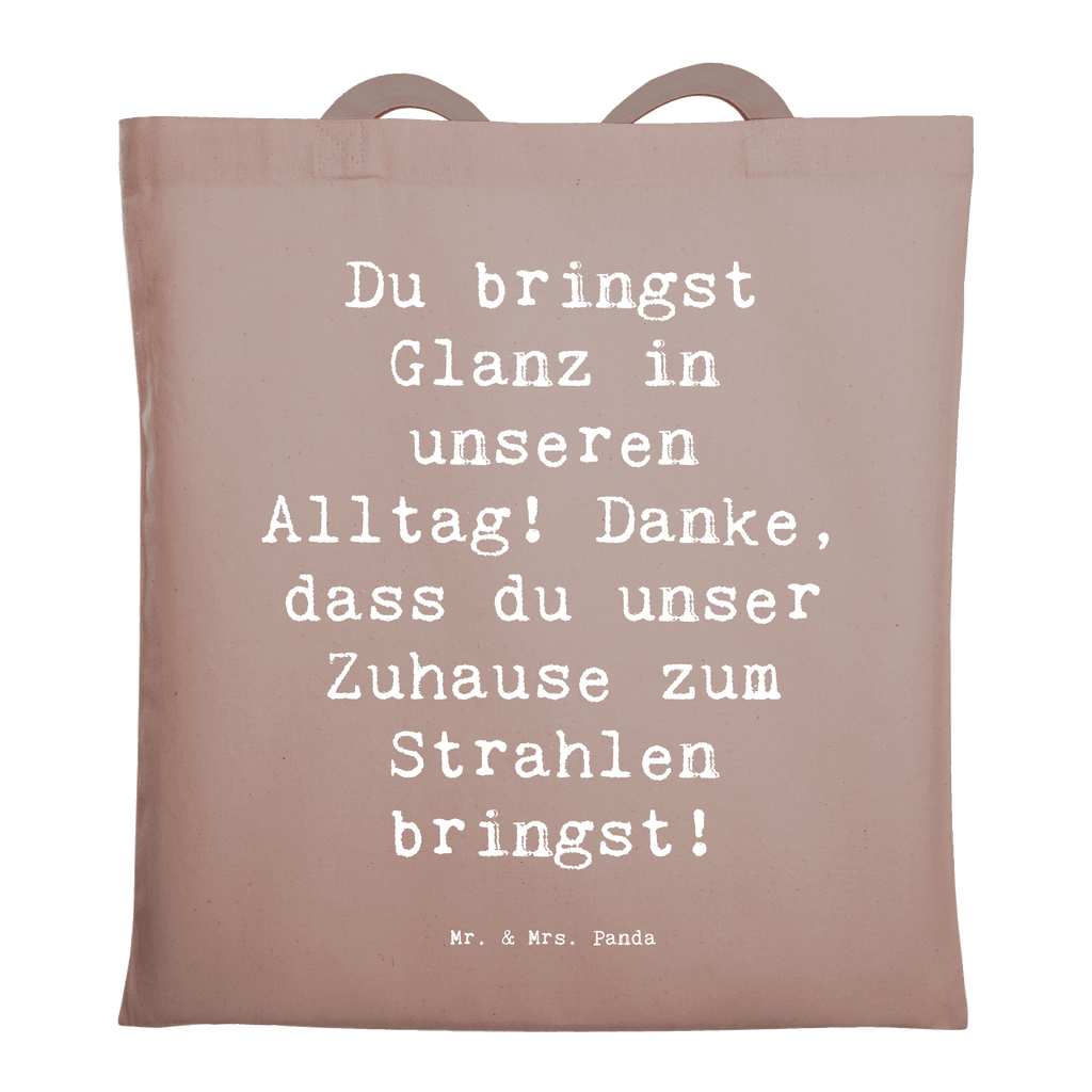 Tragetasche Spruch Glanz Putzfrau Beuteltasche, Beutel, Einkaufstasche, Jutebeutel, Stoffbeutel, Tasche, Shopper, Umhängetasche, Strandtasche, Schultertasche, Stofftasche, Tragetasche, Badetasche, Jutetasche, Einkaufstüte, Laptoptasche