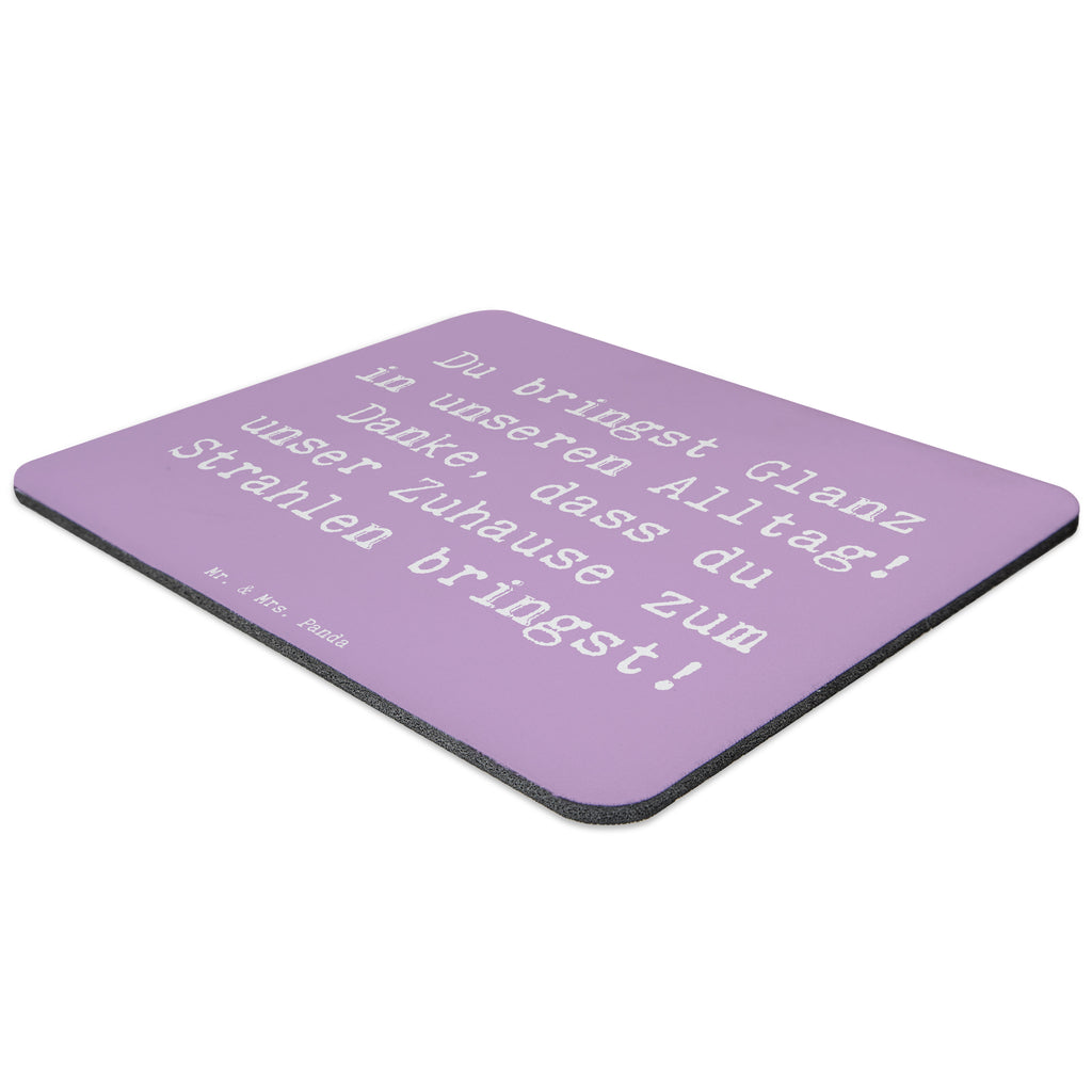 Mauspad Spruch Glanz Putzfrau Mousepad, Computer zubehör, Büroausstattung, PC Zubehör, Arbeitszimmer, Mauspad, Einzigartiges Mauspad, Designer Mauspad, Mausunterlage, Mauspad Büro