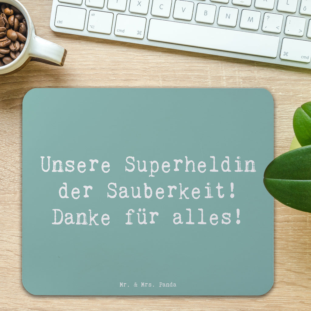 Mauspad Spruch Putzfrau Superheldin Mousepad, Computer zubehör, Büroausstattung, PC Zubehör, Arbeitszimmer, Mauspad, Einzigartiges Mauspad, Designer Mauspad, Mausunterlage, Mauspad Büro