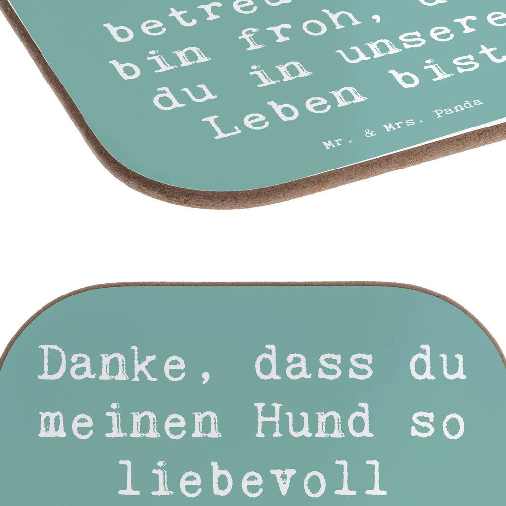 Untersetzer Danke, dass du meinen Hund so liebevoll betreust! Ich bin froh, dass du in unserem Leben bist. Untersetzer, Bierdeckel, Glasuntersetzer, Untersetzer Gläser, Getränkeuntersetzer, Untersetzer aus Holz, Untersetzer für Gläser, Korkuntersetzer, Untersetzer Holz, Holzuntersetzer, Tassen Untersetzer, Untersetzer Design