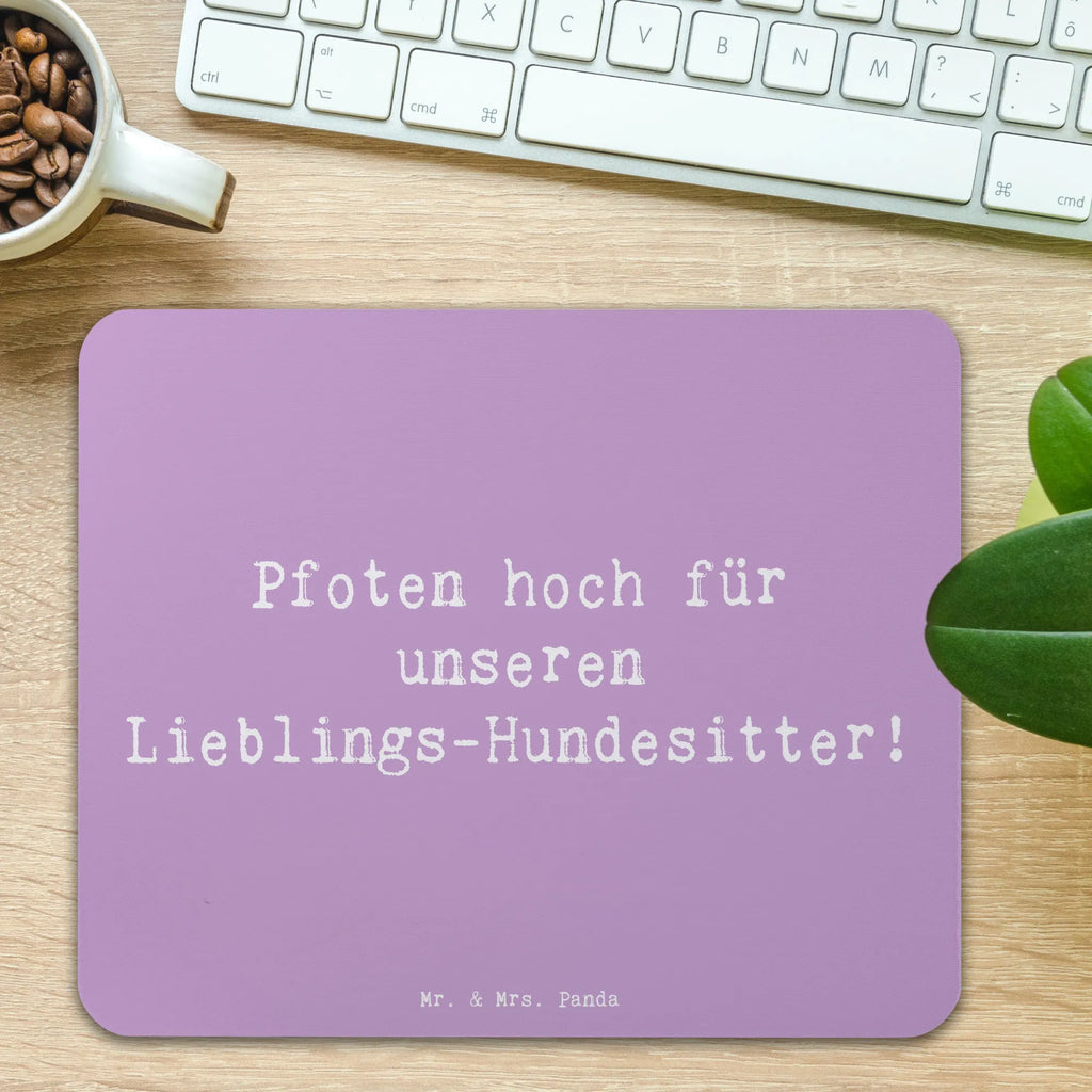 Mauspad Spruch Lieblings-Hundesitter Mousepad, Computer zubehör, Büroausstattung, PC Zubehör, Arbeitszimmer, Mauspad, Einzigartiges Mauspad, Designer Mauspad, Mausunterlage, Mauspad Büro