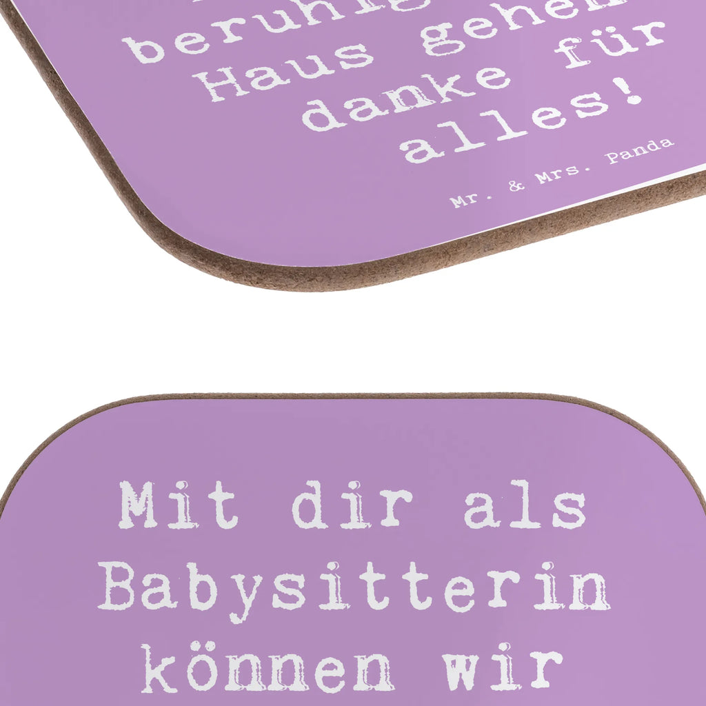 Untersetzer Mit dir als Babysitterin können wir beruhigt außer Haus gehen - danke für alles! Untersetzer, Bierdeckel, Glasuntersetzer, Untersetzer Gläser, Getränkeuntersetzer, Untersetzer aus Holz, Untersetzer für Gläser, Korkuntersetzer, Untersetzer Holz, Holzuntersetzer, Tassen Untersetzer, Untersetzer Design