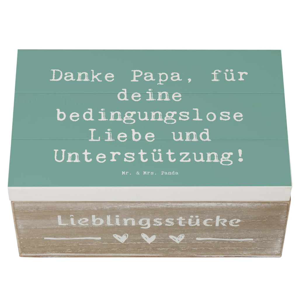 Holzkiste Danke Papa, für deine bedingungslose Liebe und Unterstützung! Holzkiste, Kiste, Schatzkiste, Truhe, Schatulle, XXL, Erinnerungsbox, Erinnerungskiste, Dekokiste, Aufbewahrungsbox, Geschenkbox, Geschenkdose