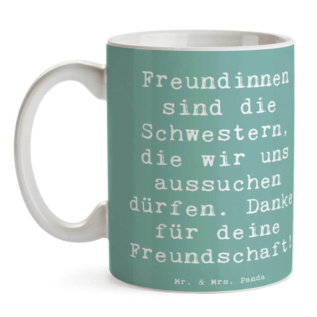 Tasse Spruch Freundinnen Schwestern Tasse, Kaffeetasse, Teetasse, Becher, Kaffeebecher, Teebecher, Keramiktasse, Porzellantasse, Büro Tasse, Geschenk Tasse, Tasse Sprüche, Tasse Motive, Kaffeetassen, Tasse bedrucken, Designer Tasse, Cappuccino Tassen, Schöne Teetassen