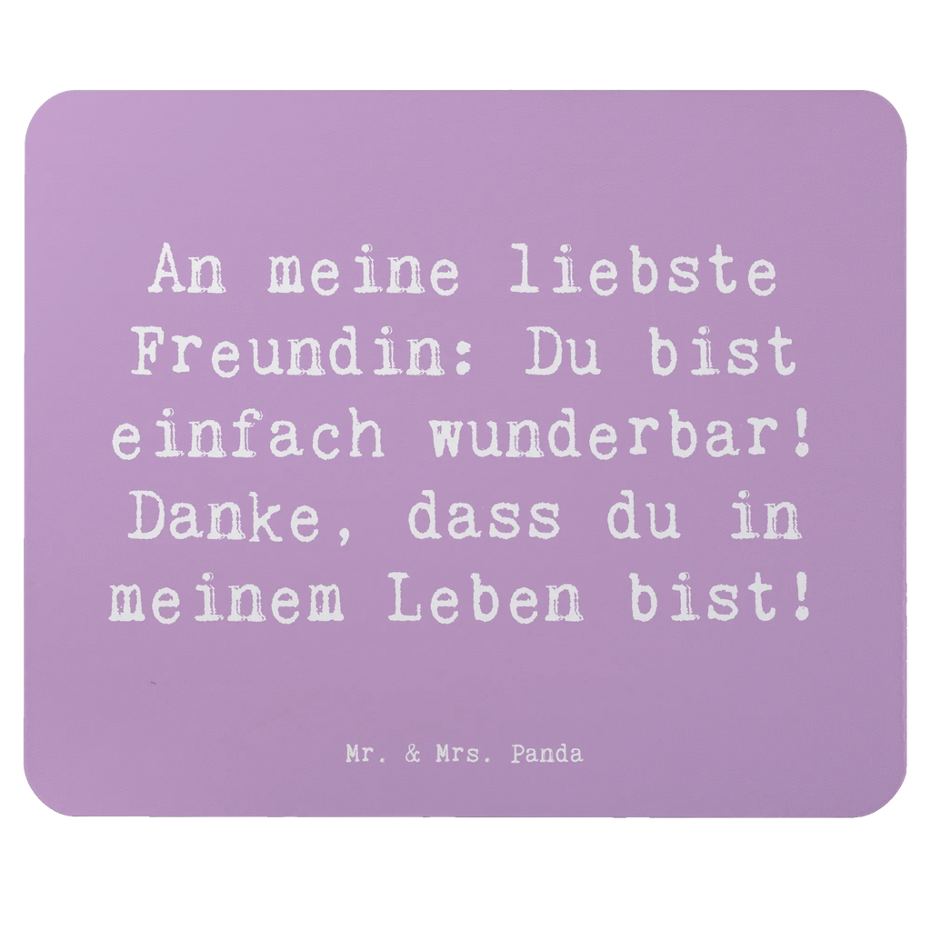 Mauspad Spruch Liebste Freundin Mousepad, Computer zubehör, Büroausstattung, PC Zubehör, Arbeitszimmer, Mauspad, Einzigartiges Mauspad, Designer Mauspad, Mausunterlage, Mauspad Büro