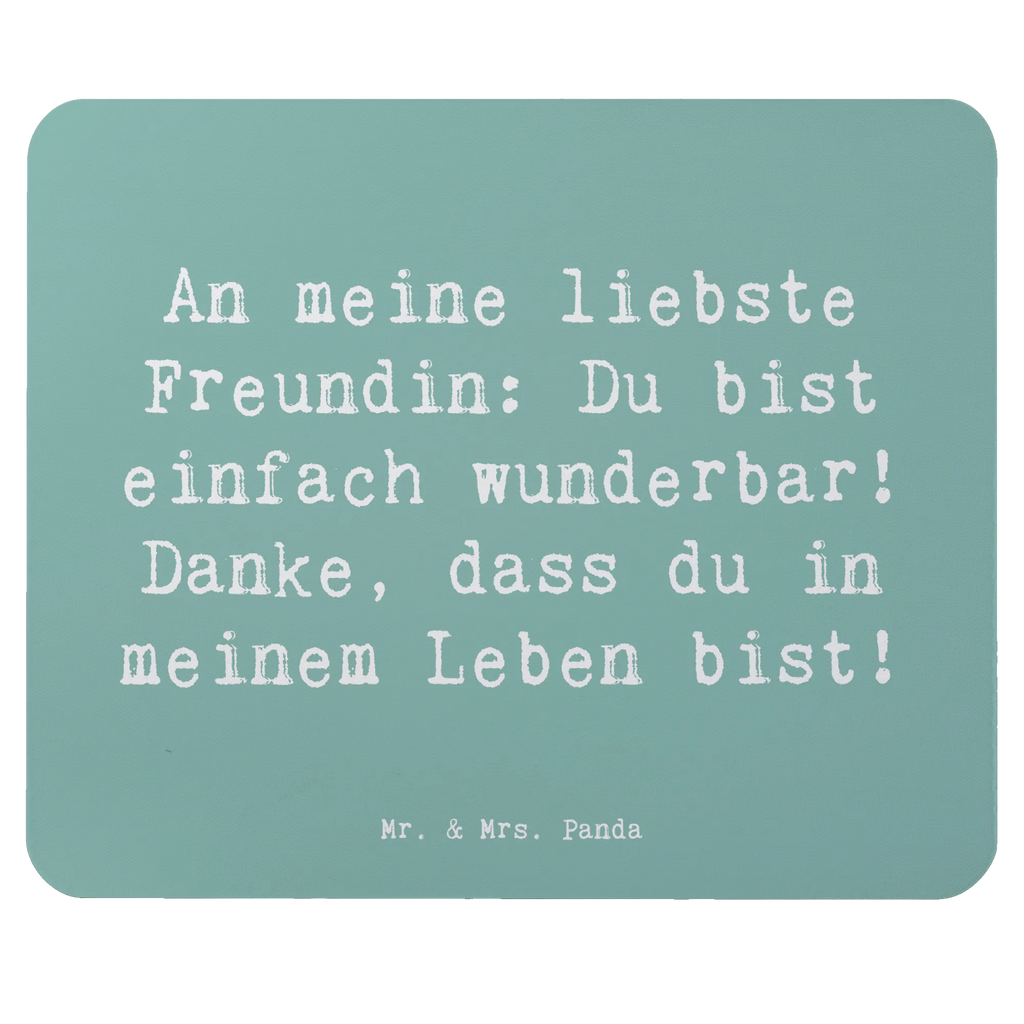 Mauspad Spruch Liebste Freundin Mousepad, Computer zubehör, Büroausstattung, PC Zubehör, Arbeitszimmer, Mauspad, Einzigartiges Mauspad, Designer Mauspad, Mausunterlage, Mauspad Büro