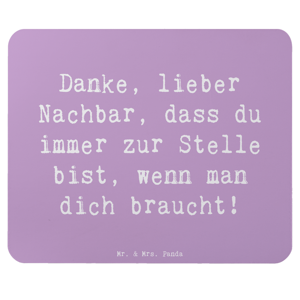 Mauspad Spruch Danke Nachbar Mousepad, Computer zubehör, Büroausstattung, PC Zubehör, Arbeitszimmer, Mauspad, Einzigartiges Mauspad, Designer Mauspad, Mausunterlage, Mauspad Büro