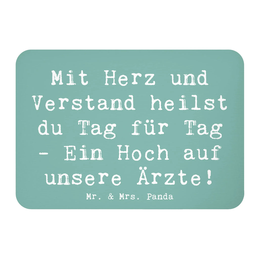 Magnet Spruch Arzt Herz Verstand Kühlschrankmagnet, Pinnwandmagnet, Souvenir Magnet, Motivmagnete, Dekomagnet, Whiteboard Magnet, Notiz Magnet, Kühlschrank Dekoration