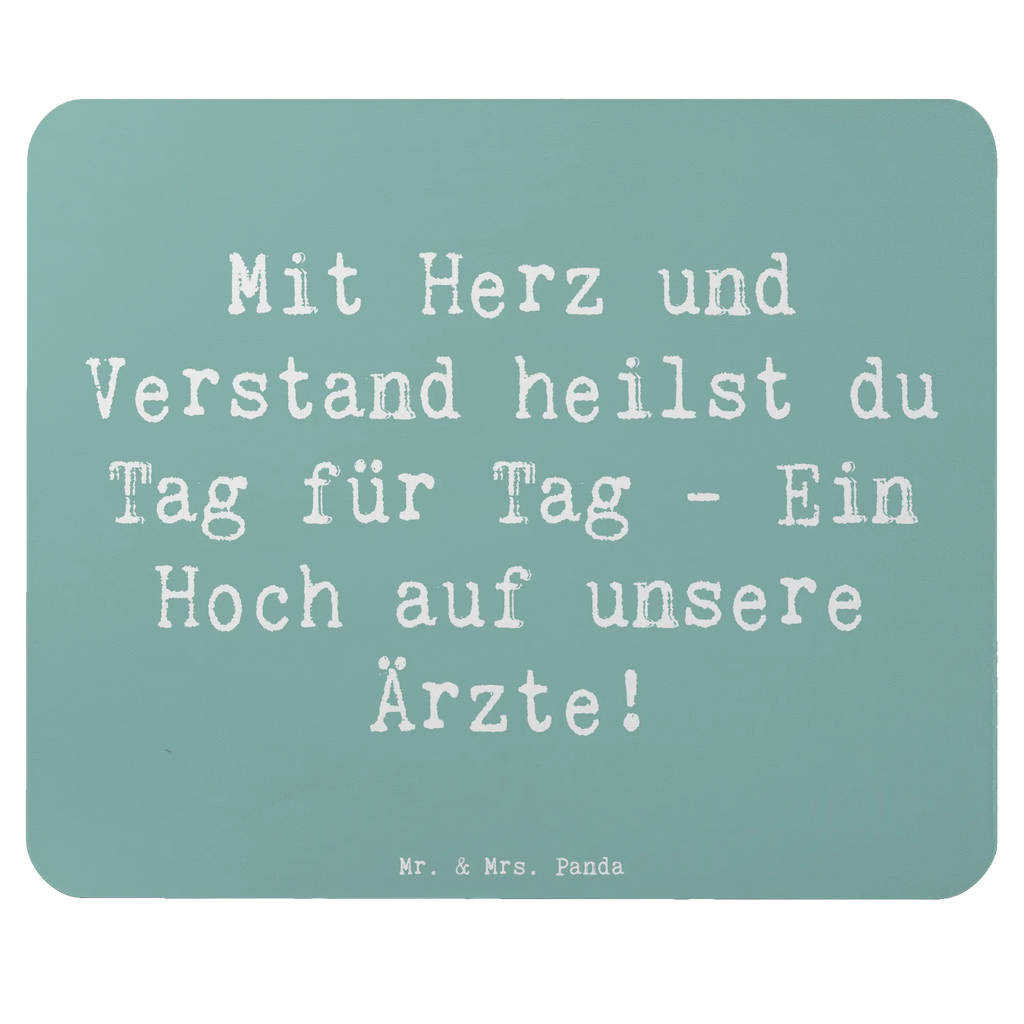 Mauspad Spruch Arzt Herz Verstand Mousepad, Computer zubehör, Büroausstattung, PC Zubehör, Arbeitszimmer, Mauspad, Einzigartiges Mauspad, Designer Mauspad, Mausunterlage, Mauspad Büro