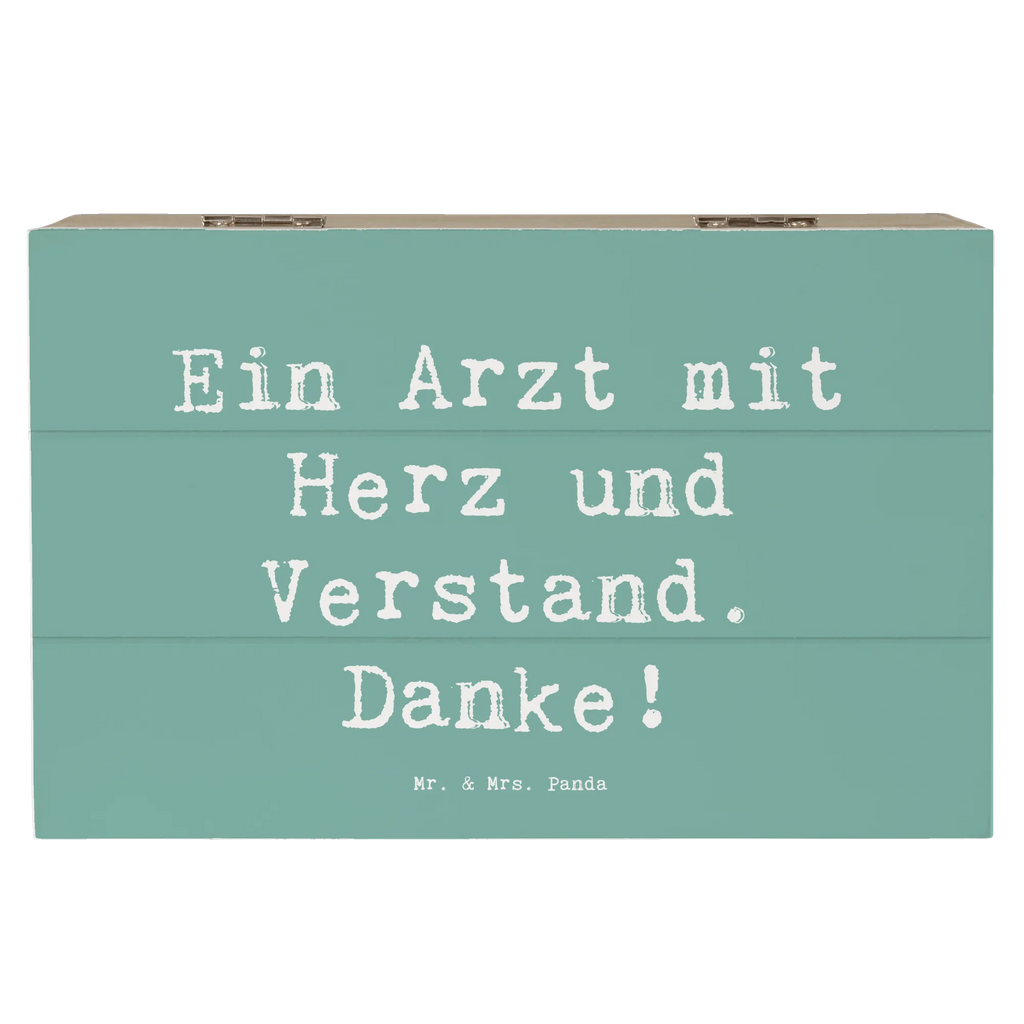 Holzkiste Ein Arzt mit Herz und Verstand. Danke! Holzkiste, Kiste, Schatzkiste, Truhe, Schatulle, XXL, Erinnerungsbox, Erinnerungskiste, Dekokiste, Aufbewahrungsbox, Geschenkbox, Geschenkdose