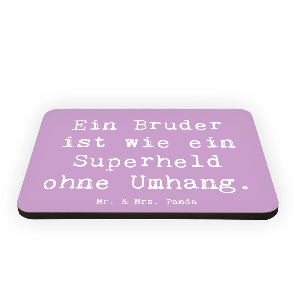 Magnet Ein Bruder ist wie ein Superheld ohne Umhang. Kühlschrankmagnet, Pinnwandmagnet, Souvenir Magnet, Motivmagnete, Dekomagnet, Whiteboard Magnet, Notiz Magnet, Kühlschrank Dekoration