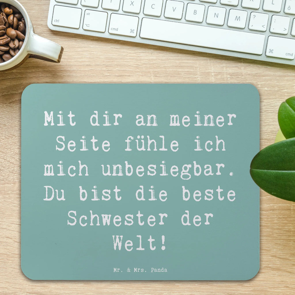 Mauspad Spruch Beste Schwester Mousepad, Computer zubehör, Büroausstattung, PC Zubehör, Arbeitszimmer, Mauspad, Einzigartiges Mauspad, Designer Mauspad, Mausunterlage, Mauspad Büro