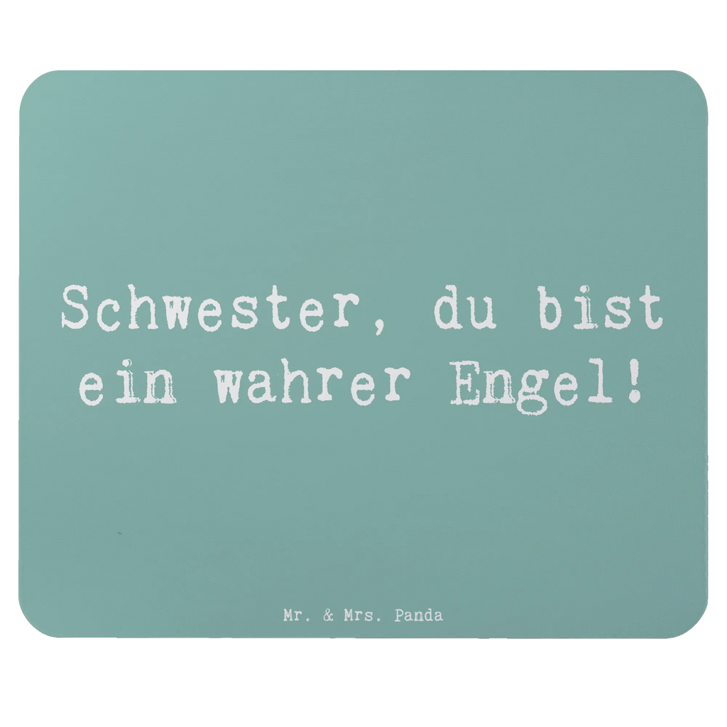 Mauspad Spruch Schwester Engel Mousepad, Computer zubehör, Büroausstattung, PC Zubehör, Arbeitszimmer, Mauspad, Einzigartiges Mauspad, Designer Mauspad, Mausunterlage, Mauspad Büro