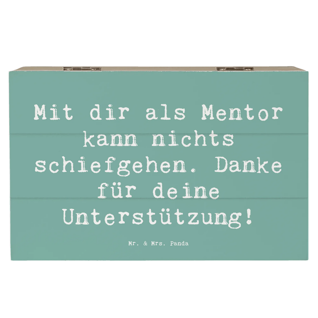 Holzkiste Mit dir als Mentor kann nichts schiefgehen. Danke für deine Unterstützung! Holzkiste, Kiste, Schatzkiste, Truhe, Schatulle, XXL, Erinnerungsbox, Erinnerungskiste, Dekokiste, Aufbewahrungsbox, Geschenkbox, Geschenkdose