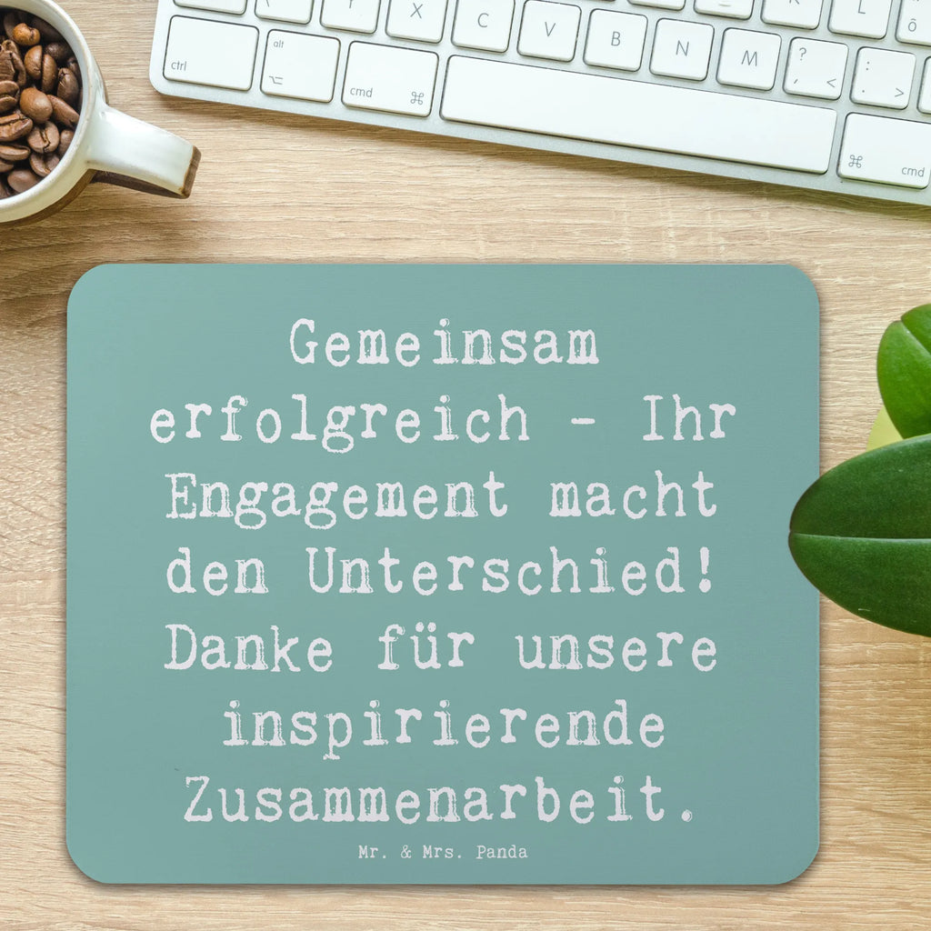 Mauspad Spruch Geschäftspartner Erfolg Mousepad, Computer zubehör, Büroausstattung, PC Zubehör, Arbeitszimmer, Mauspad, Einzigartiges Mauspad, Designer Mauspad, Mausunterlage, Mauspad Büro