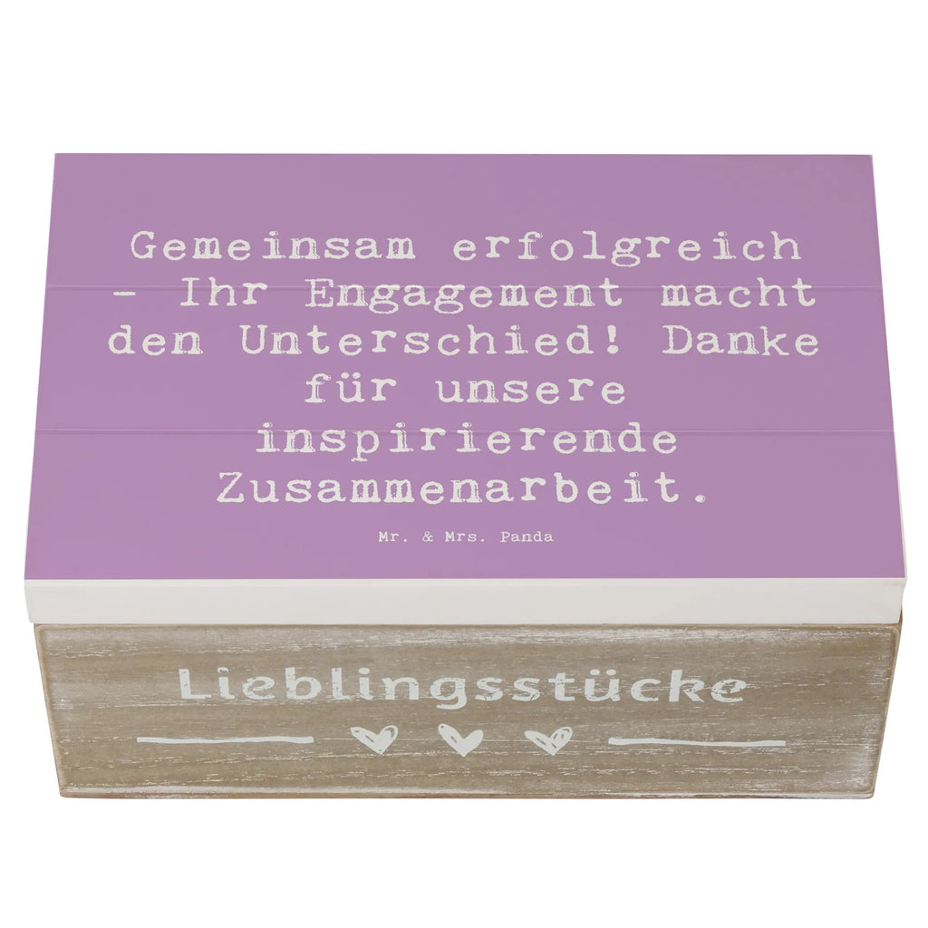 Holzkiste Gemeinsam erfolgreich - Ihr Engagement macht den Unterschied! Danke für unsere inspirierende Zusammenarbeit. Holzkiste, Kiste, Schatzkiste, Truhe, Schatulle, XXL, Erinnerungsbox, Erinnerungskiste, Dekokiste, Aufbewahrungsbox, Geschenkbox, Geschenkdose