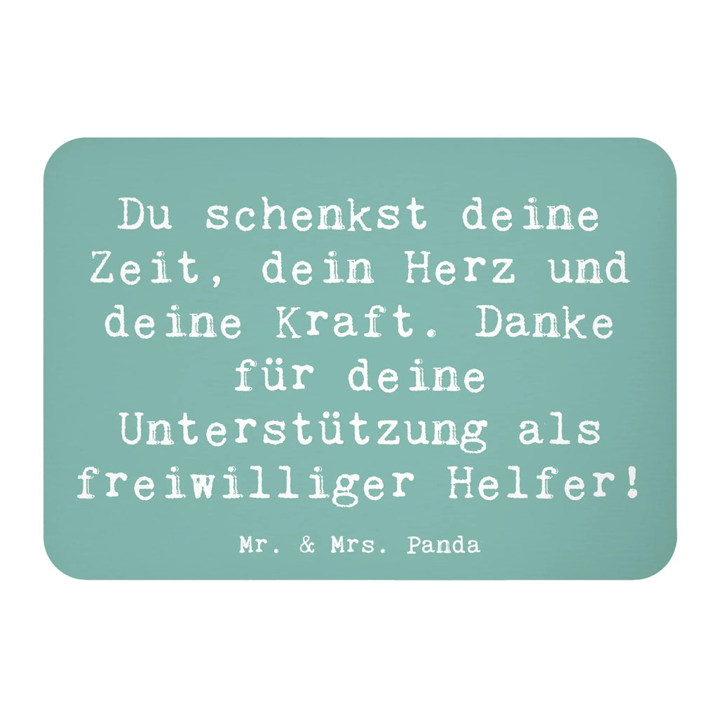 Magnet Du schenkst deine Zeit, dein Herz und deine Kraft. Danke für deine Unterstützung als freiwilliger Helfer! Kühlschrankmagnet, Pinnwandmagnet, Souvenir Magnet, Motivmagnete, Dekomagnet, Whiteboard Magnet, Notiz Magnet, Kühlschrank Dekoration