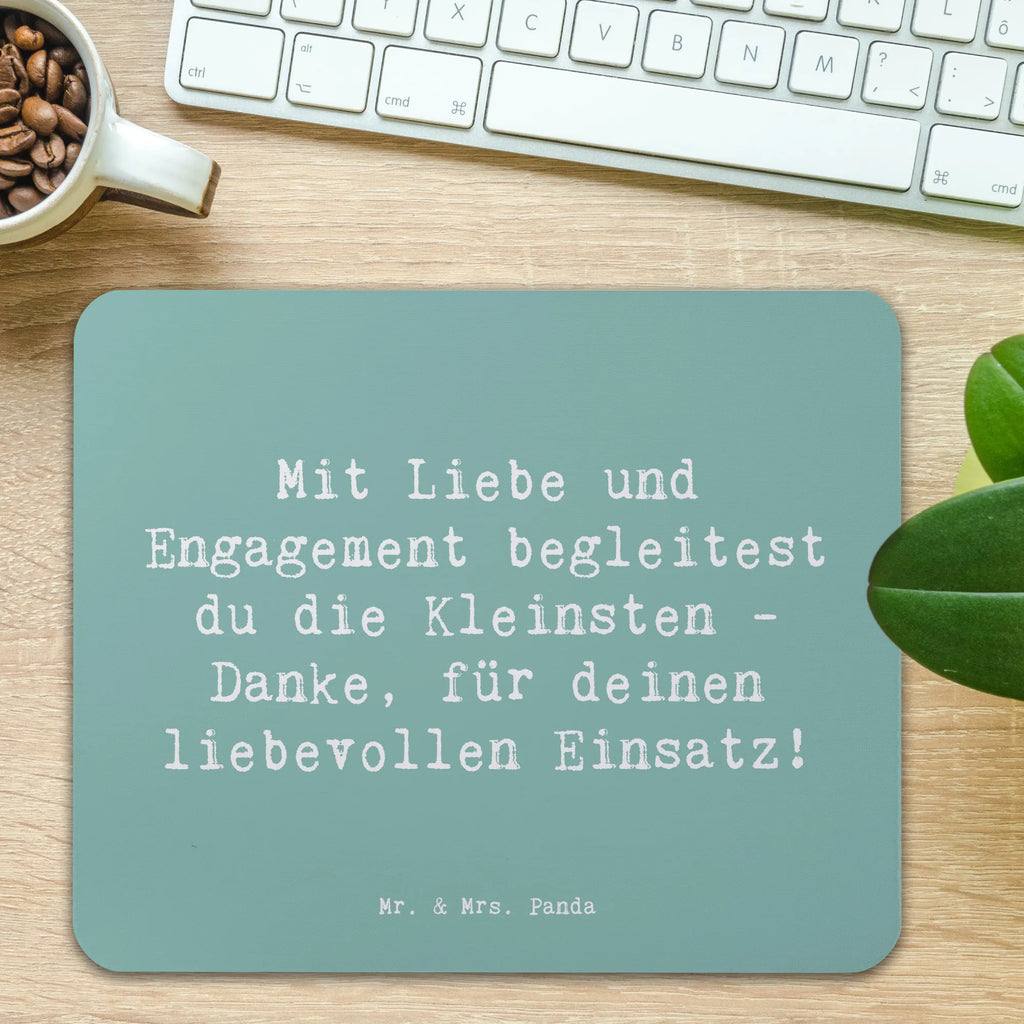 Mauspad Spruch Liebevolle Erzieher Mousepad, Computer zubehör, Büroausstattung, PC Zubehör, Arbeitszimmer, Mauspad, Einzigartiges Mauspad, Designer Mauspad, Mausunterlage, Mauspad Büro