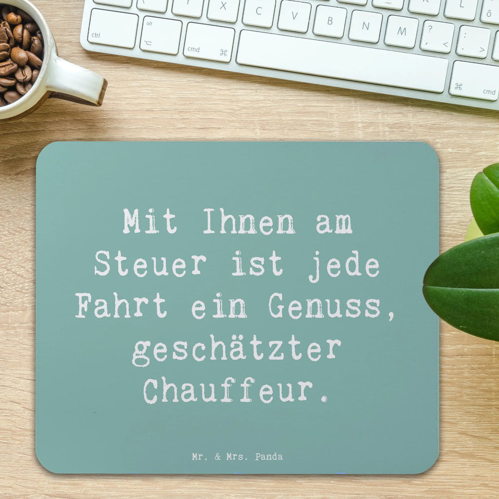 Mauspad Spruch Chauffeur Genussfahrt Mousepad, Computer zubehör, Büroausstattung, PC Zubehör, Arbeitszimmer, Mauspad, Einzigartiges Mauspad, Designer Mauspad, Mausunterlage, Mauspad Büro