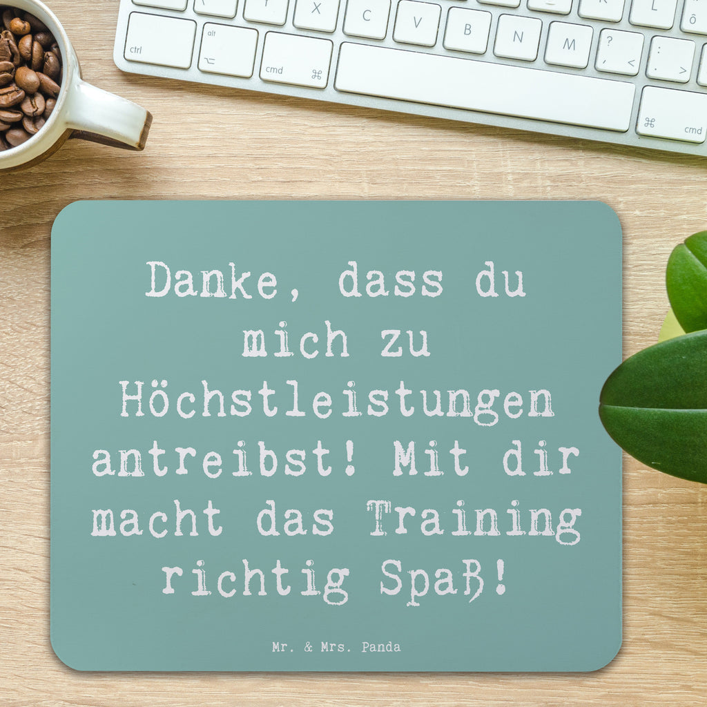 Mauspad Spruch Motivierender Fitness-Trainer Mousepad, Computer zubehör, Büroausstattung, PC Zubehör, Arbeitszimmer, Mauspad, Einzigartiges Mauspad, Designer Mauspad, Mausunterlage, Mauspad Büro