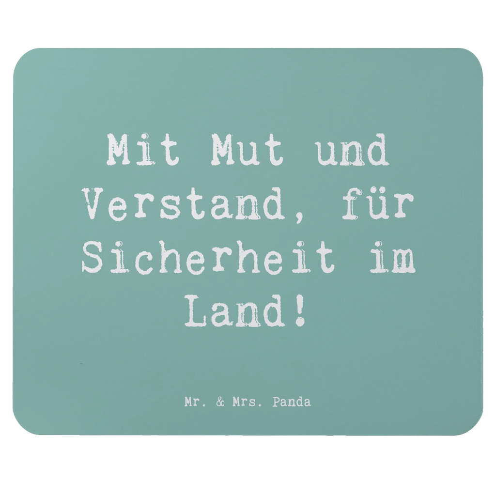 Mauspad Spruch Polizist Mut Verstand Mousepad, Computer zubehör, Büroausstattung, PC Zubehör, Arbeitszimmer, Mauspad, Einzigartiges Mauspad, Designer Mauspad, Mausunterlage, Mauspad Büro