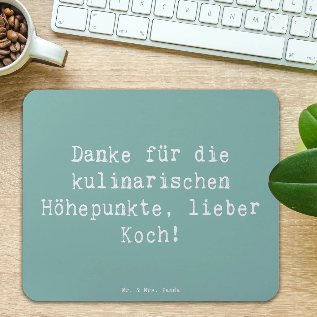 Mauspad Spruch Koch Dankeschön Mousepad, Computer zubehör, Büroausstattung, PC Zubehör, Arbeitszimmer, Mauspad, Einzigartiges Mauspad, Designer Mauspad, Mausunterlage, Mauspad Büro