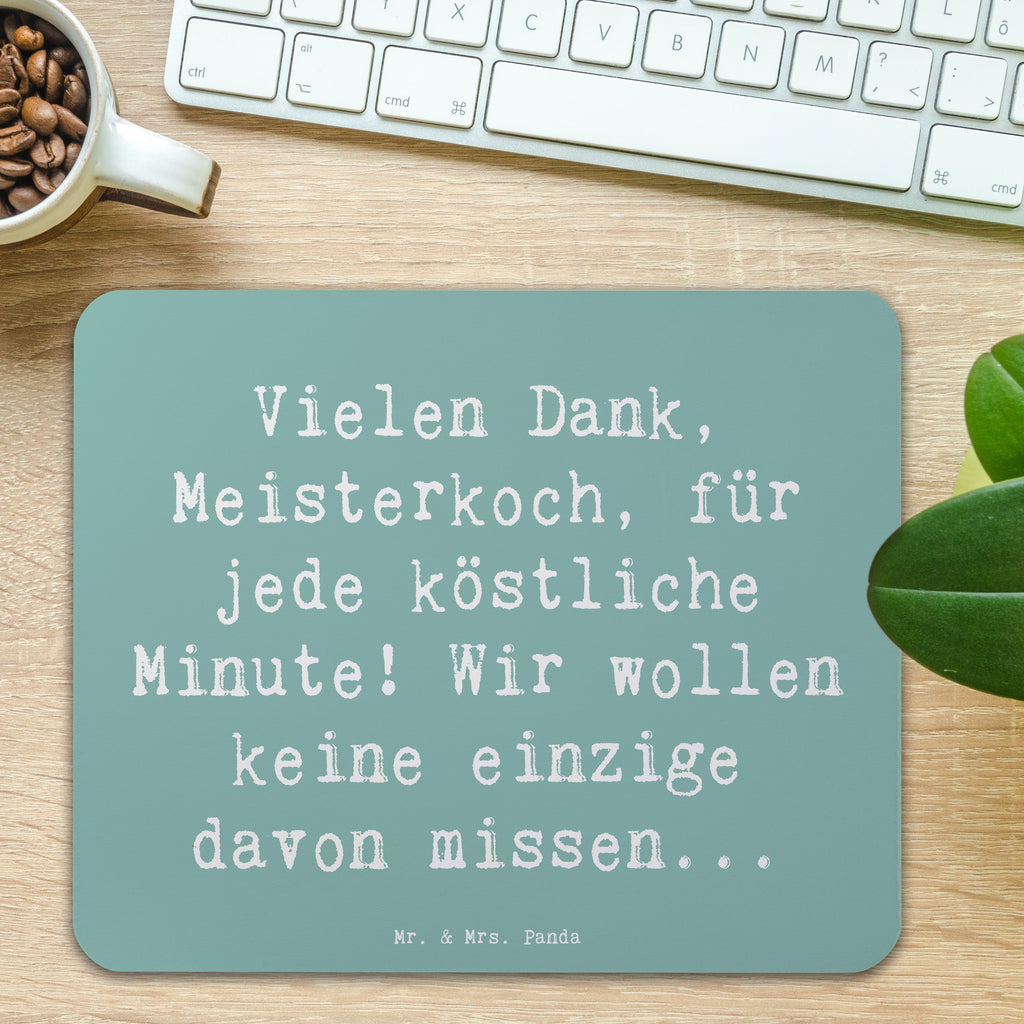 Mauspad Spruch Danke Koch Mousepad, Computer zubehör, Büroausstattung, PC Zubehör, Arbeitszimmer, Mauspad, Einzigartiges Mauspad, Designer Mauspad, Mausunterlage, Mauspad Büro