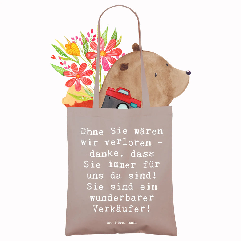 Tragetasche Ohne Sie wären wir verloren - danke, dass Sie immer für uns da sind! Sie sind ein wunderbarer Verkäufer! Beuteltasche, Beutel, Einkaufstasche, Jutebeutel, Stoffbeutel, Tasche, Shopper, Umhängetasche, Strandtasche, Schultertasche, Stofftasche, Tragetasche, Badetasche, Jutetasche, Einkaufstüte, Laptoptasche