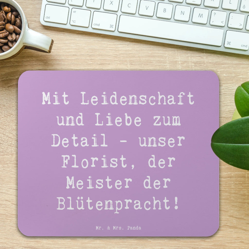 Mauspad Spruch Florist Kunst Mousepad, Computer zubehör, Büroausstattung, PC Zubehör, Arbeitszimmer, Mauspad, Einzigartiges Mauspad, Designer Mauspad, Mausunterlage, Mauspad Büro