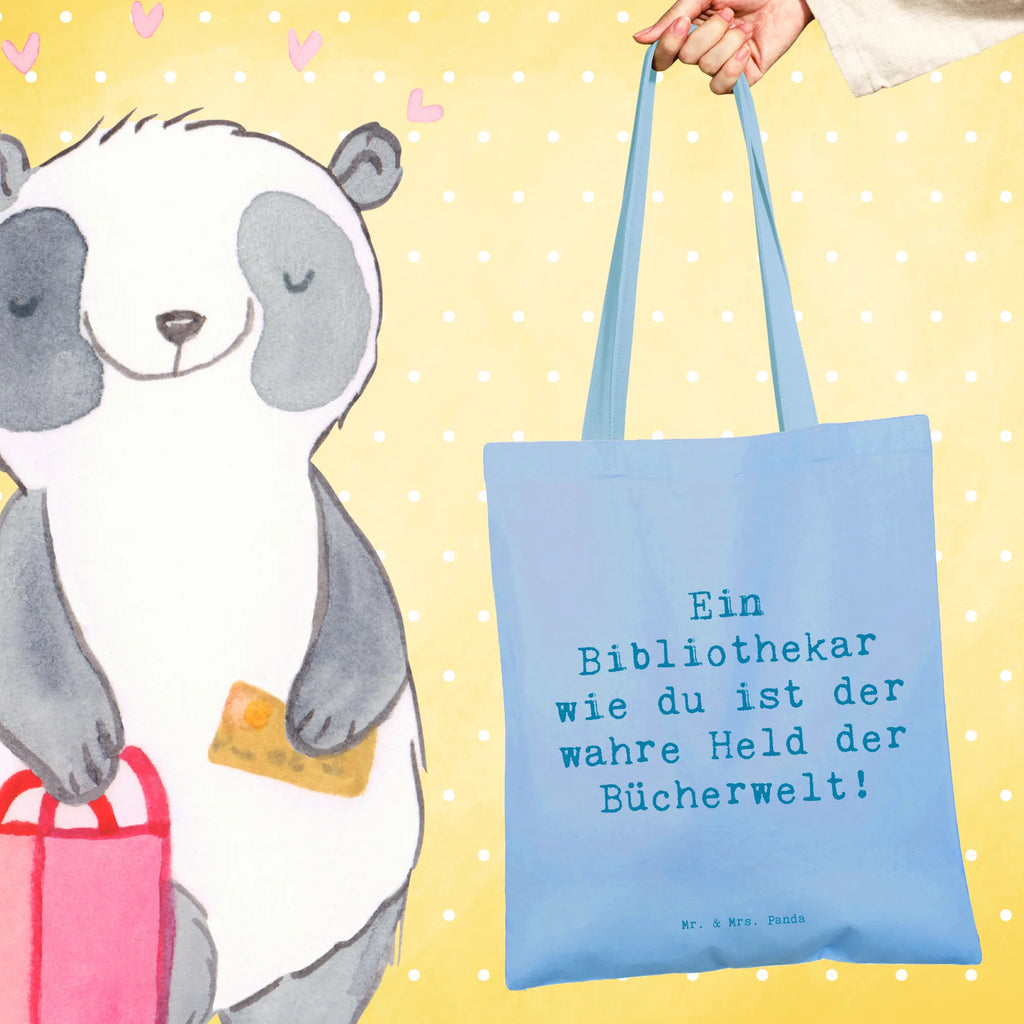 Tragetasche Ein Bibliothekar wie du ist der wahre Held der Bücherwelt! Beuteltasche, Beutel, Einkaufstasche, Jutebeutel, Stoffbeutel, Tasche, Shopper, Umhängetasche, Strandtasche, Schultertasche, Stofftasche, Tragetasche, Badetasche, Jutetasche, Einkaufstüte, Laptoptasche