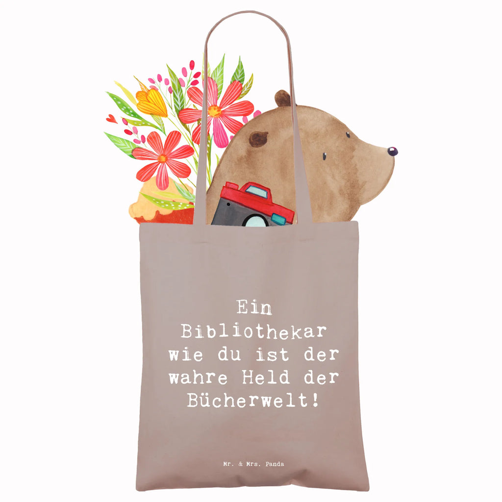 Tragetasche Ein Bibliothekar wie du ist der wahre Held der Bücherwelt! Beuteltasche, Beutel, Einkaufstasche, Jutebeutel, Stoffbeutel, Tasche, Shopper, Umhängetasche, Strandtasche, Schultertasche, Stofftasche, Tragetasche, Badetasche, Jutetasche, Einkaufstüte, Laptoptasche