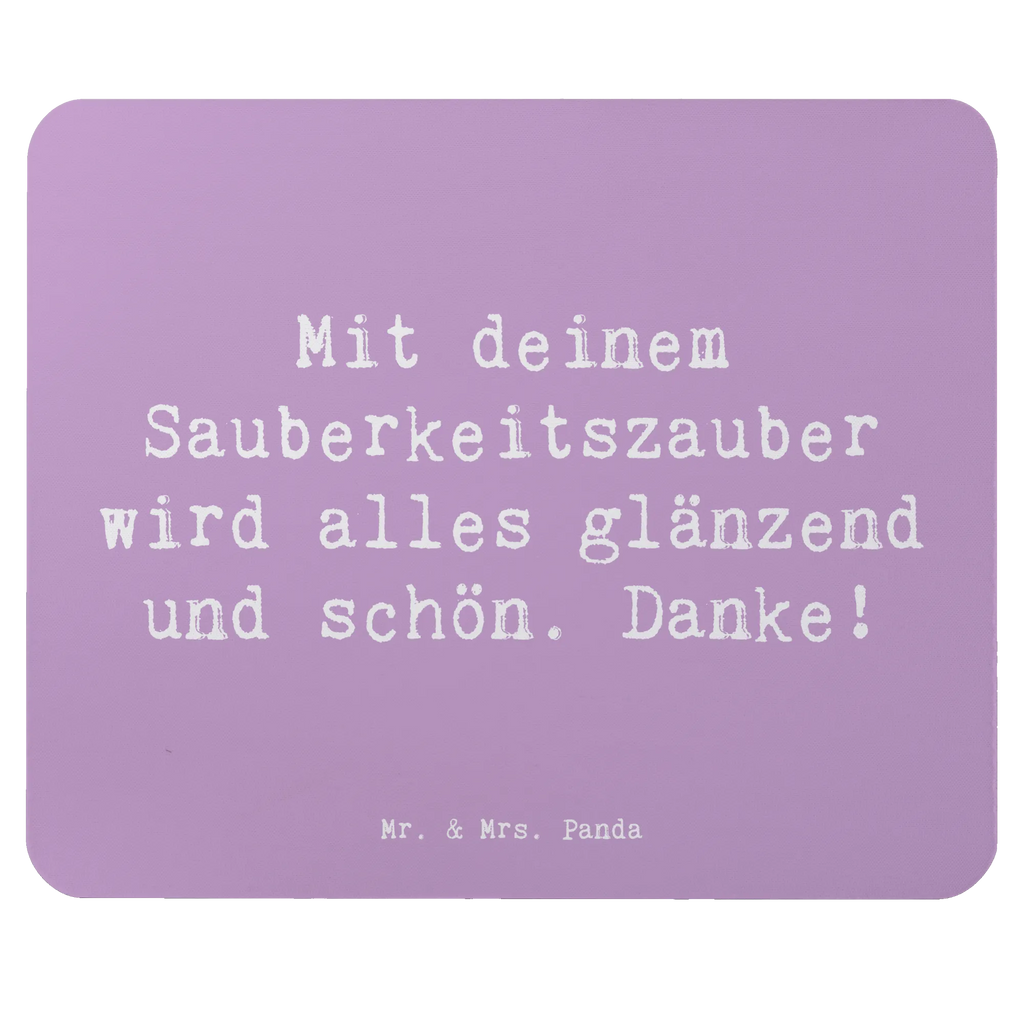 Mauspad Spruch Reinigungskraft Zauber Mousepad, Computer zubehör, Büroausstattung, PC Zubehör, Arbeitszimmer, Mauspad, Einzigartiges Mauspad, Designer Mauspad, Mausunterlage, Mauspad Büro