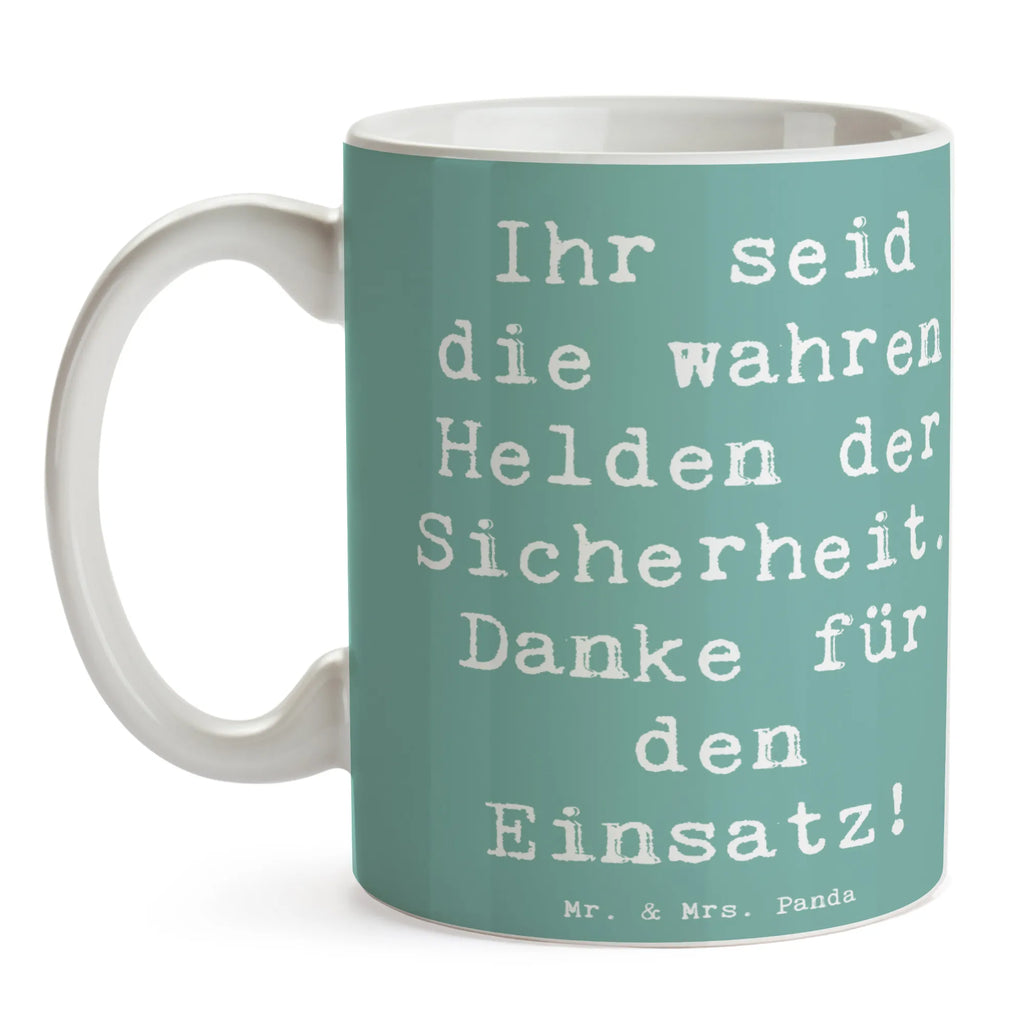 Tasse Spruch Sicherheitsdienst Helden Tasse, Kaffeetasse, Teetasse, Becher, Kaffeebecher, Teebecher, Keramiktasse, Porzellantasse, Büro Tasse, Geschenk Tasse, Tasse Sprüche, Tasse Motive, Kaffeetassen, Tasse bedrucken, Designer Tasse, Cappuccino Tassen, Schöne Teetassen