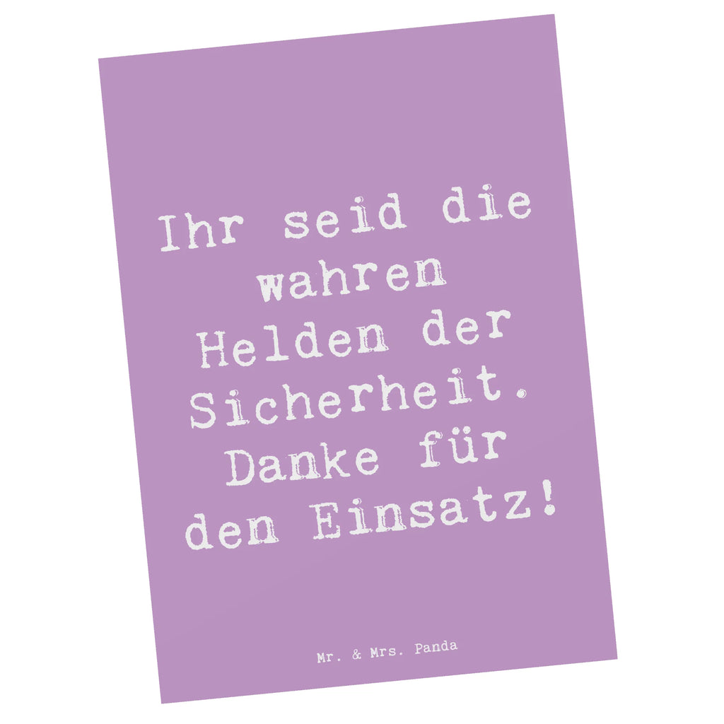 Postkarte Spruch Sicherheitsdienst Helden Postkarte, Karte, Geschenkkarte, Grußkarte, Einladung, Ansichtskarte, Geburtstagskarte, Einladungskarte, Dankeskarte, Ansichtskarten, Einladung Geburtstag, Einladungskarten Geburtstag