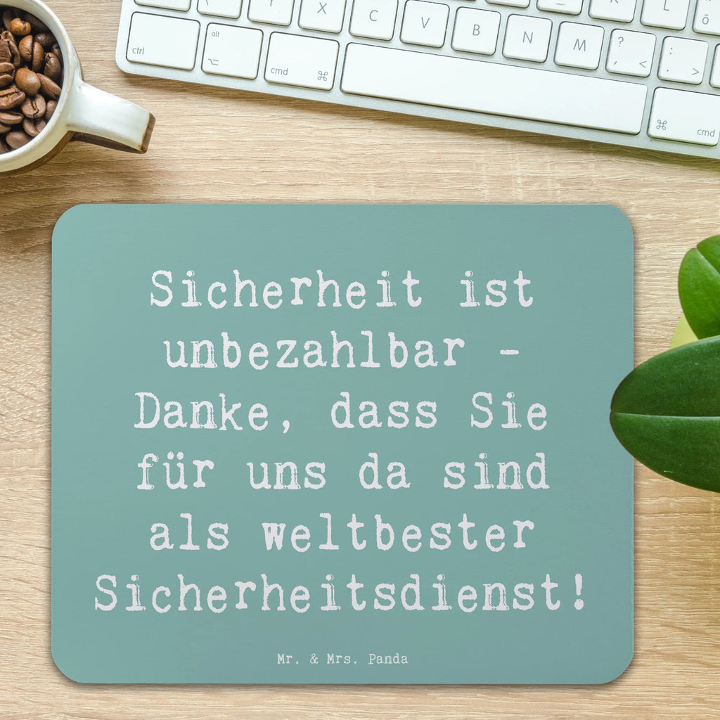 Mauspad Spruch Weltbester Sicherheitsdienst Mousepad, Computer zubehör, Büroausstattung, PC Zubehör, Arbeitszimmer, Mauspad, Einzigartiges Mauspad, Designer Mauspad, Mausunterlage, Mauspad Büro