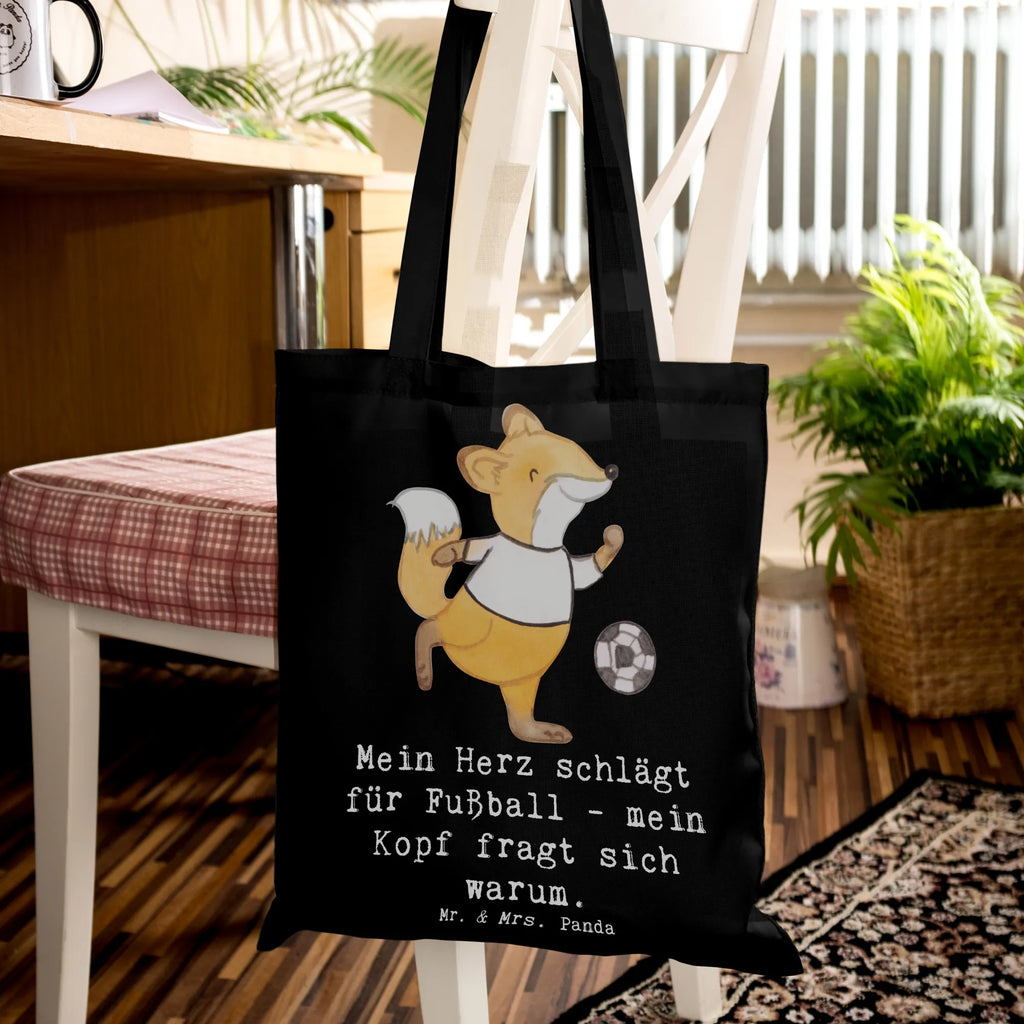 Tragetasche Fußball Liebe Beuteltasche, Beutel, Einkaufstasche, Jutebeutel, Stoffbeutel, Tasche, Shopper, Umhängetasche, Strandtasche, Schultertasche, Stofftasche, Tragetasche, Badetasche, Jutetasche, Einkaufstüte, Laptoptasche, Geschenk, Sport, Sportart, Hobby, Schenken, Danke, Dankeschön, Auszeichnung, Gewinn, Sportler