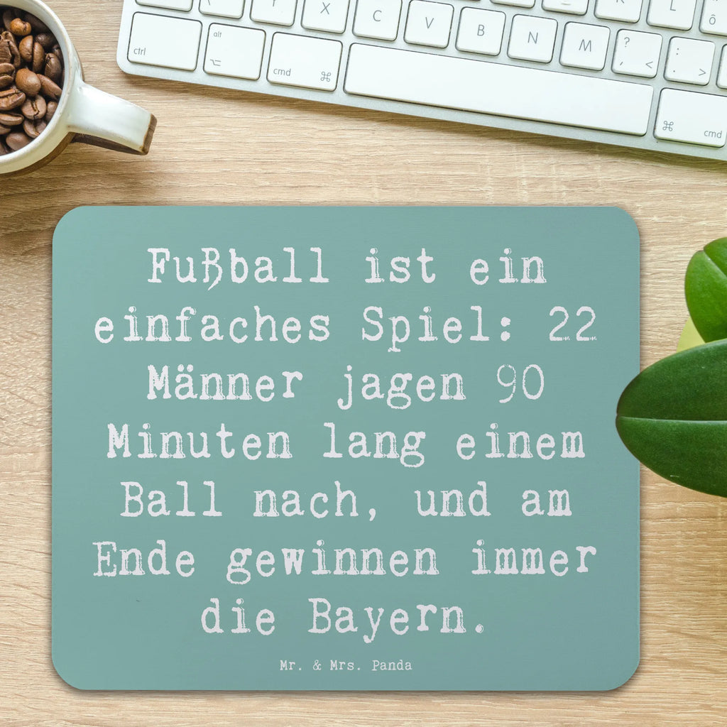 Mauspad Spruch Fußball Bayern