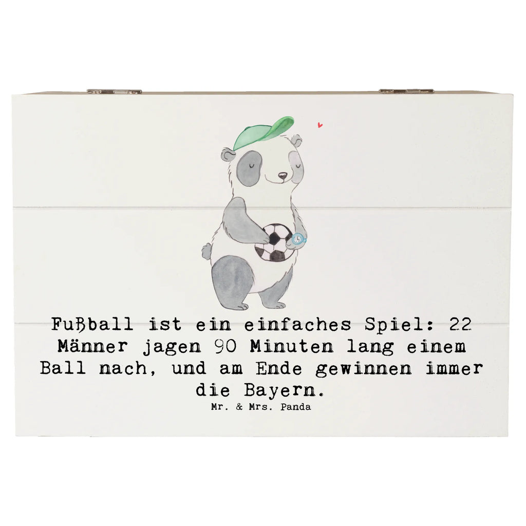 Holzkiste Fußball Bayern Holzkiste, Kiste, Schatzkiste, Truhe, Schatulle, XXL, Erinnerungsbox, Erinnerungskiste, Dekokiste, Aufbewahrungsbox, Geschenkbox, Geschenkdose, Geschenk, Sport, Sportart, Hobby, Schenken, Danke, Dankeschön, Auszeichnung, Gewinn, Sportler