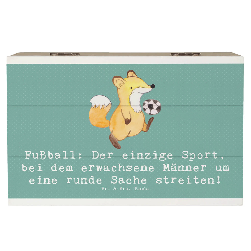 Holzkiste Fußballspiel Holzkiste, Kiste, Schatzkiste, Truhe, Schatulle, XXL, Erinnerungsbox, Erinnerungskiste, Dekokiste, Aufbewahrungsbox, Geschenkbox, Geschenkdose, Geschenk, Sport, Sportart, Hobby, Schenken, Danke, Dankeschön, Auszeichnung, Gewinn, Sportler