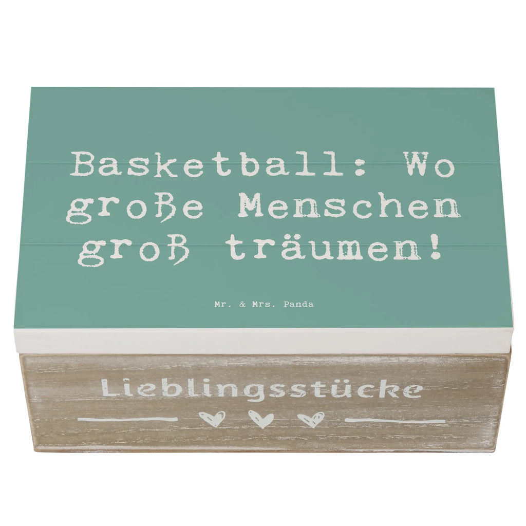 Holzkiste Spruch Basketball Träume Holzkiste, Kiste, Schatzkiste, Truhe, Schatulle, XXL, Erinnerungsbox, Erinnerungskiste, Dekokiste, Aufbewahrungsbox, Geschenkbox, Geschenkdose, Geschenk, Sport, Sportart, Hobby, Schenken, Danke, Dankeschön, Auszeichnung, Gewinn, Sportler