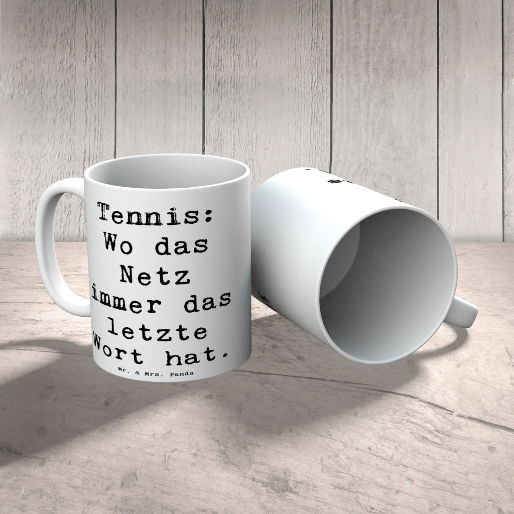 Tasse Spruch Tennis Netz Tasse, Kaffeetasse, Teetasse, Becher, Kaffeebecher, Teebecher, Keramiktasse, Porzellantasse, Büro Tasse, Geschenk Tasse, Tasse Sprüche, Tasse Motive, Kaffeetassen, Tasse bedrucken, Designer Tasse, Cappuccino Tassen, Schöne Teetassen, Geschenk, Sport, Sportart, Hobby, Schenken, Danke, Dankeschön, Auszeichnung, Gewinn, Sportler