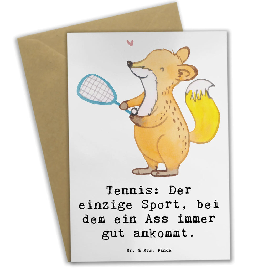 Grußkarte Tennis Ass Grußkarte, Klappkarte, Einladungskarte, Glückwunschkarte, Hochzeitskarte, Geburtstagskarte, Karte, Ansichtskarten, Geschenk, Sport, Sportart, Hobby, Schenken, Danke, Dankeschön, Auszeichnung, Gewinn, Sportler