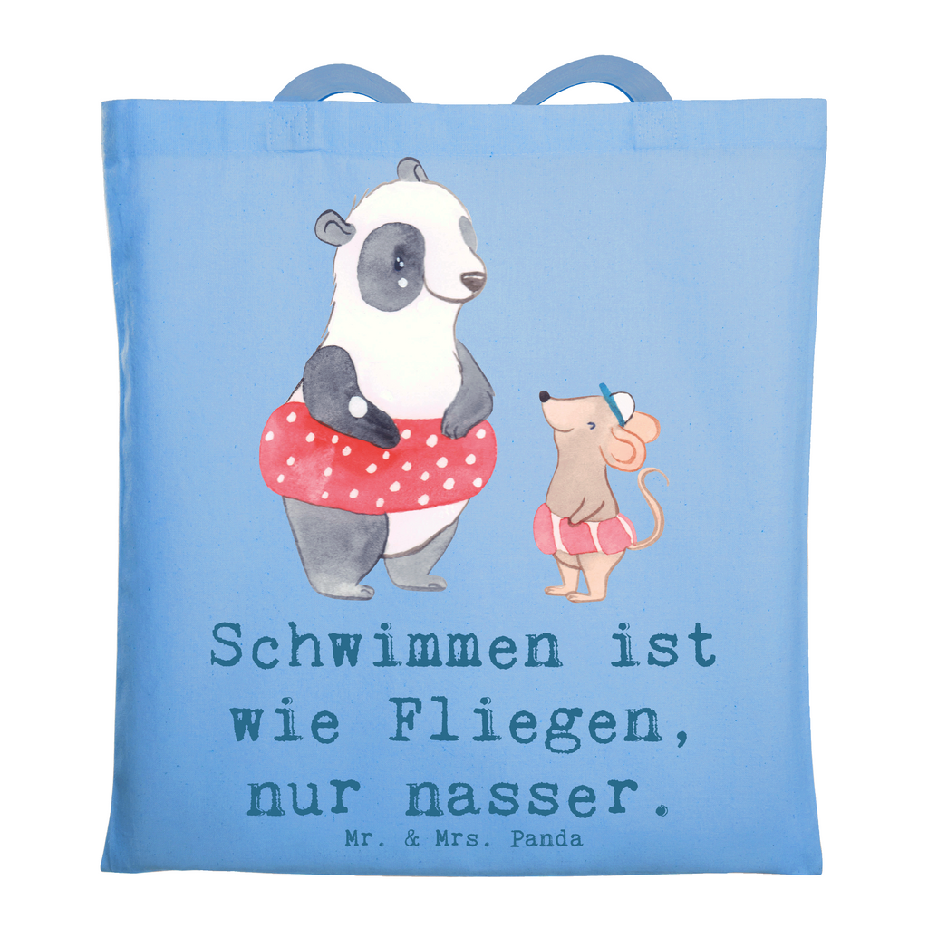 Tragetasche Schwimmen wie Fliegen Beuteltasche, Beutel, Einkaufstasche, Jutebeutel, Stoffbeutel, Tasche, Shopper, Umhängetasche, Strandtasche, Schultertasche, Stofftasche, Tragetasche, Badetasche, Jutetasche, Einkaufstüte, Laptoptasche, Geschenk, Sport, Sportart, Hobby, Schenken, Danke, Dankeschön, Auszeichnung, Gewinn, Sportler