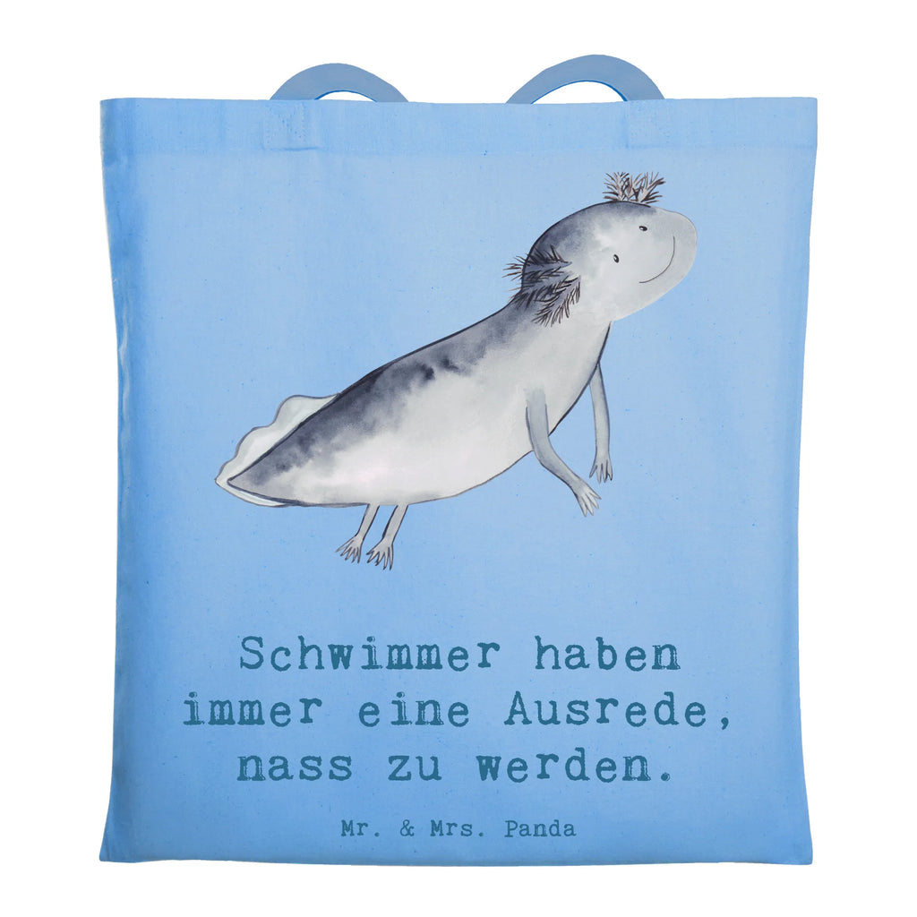 Tragetasche Schwimmen Ausrede Beuteltasche, Beutel, Einkaufstasche, Jutebeutel, Stoffbeutel, Tasche, Shopper, Umhängetasche, Strandtasche, Schultertasche, Stofftasche, Tragetasche, Badetasche, Jutetasche, Einkaufstüte, Laptoptasche, Geschenk, Sport, Sportart, Hobby, Schenken, Danke, Dankeschön, Auszeichnung, Gewinn, Sportler