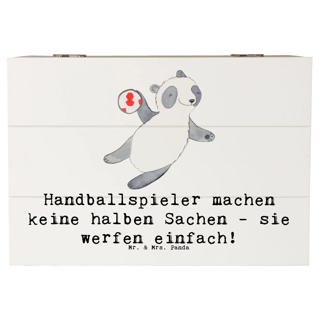 Holzkiste Handball Wurf Holzkiste, Kiste, Schatzkiste, Truhe, Schatulle, XXL, Erinnerungsbox, Erinnerungskiste, Dekokiste, Aufbewahrungsbox, Geschenkbox, Geschenkdose, Geschenk, Sport, Sportart, Hobby, Schenken, Danke, Dankeschön, Auszeichnung, Gewinn, Sportler