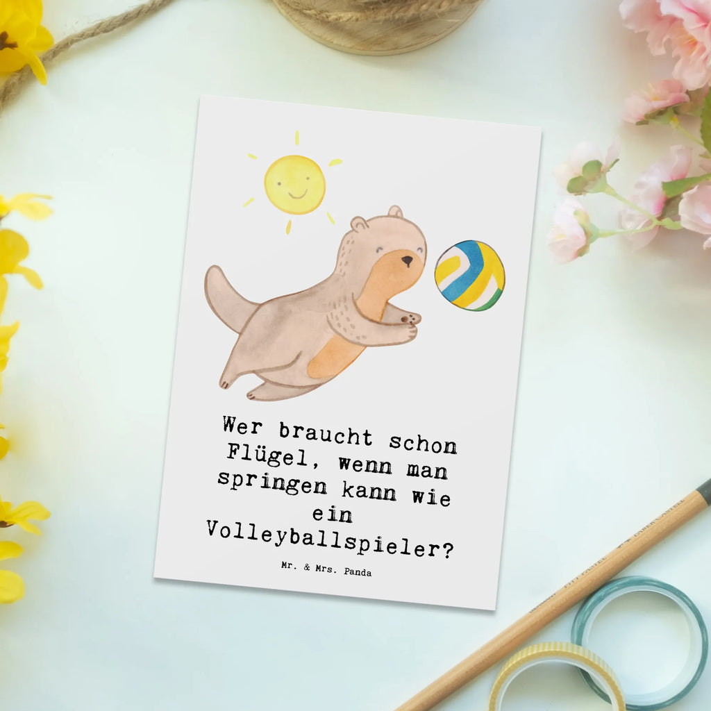 Postkarte Volleyball Sprung Postkarte, Karte, Geschenkkarte, Grußkarte, Einladung, Ansichtskarte, Geburtstagskarte, Einladungskarte, Dankeskarte, Ansichtskarten, Einladung Geburtstag, Einladungskarten Geburtstag, Geschenk, Sport, Sportart, Hobby, Schenken, Danke, Dankeschön, Auszeichnung, Gewinn, Sportler