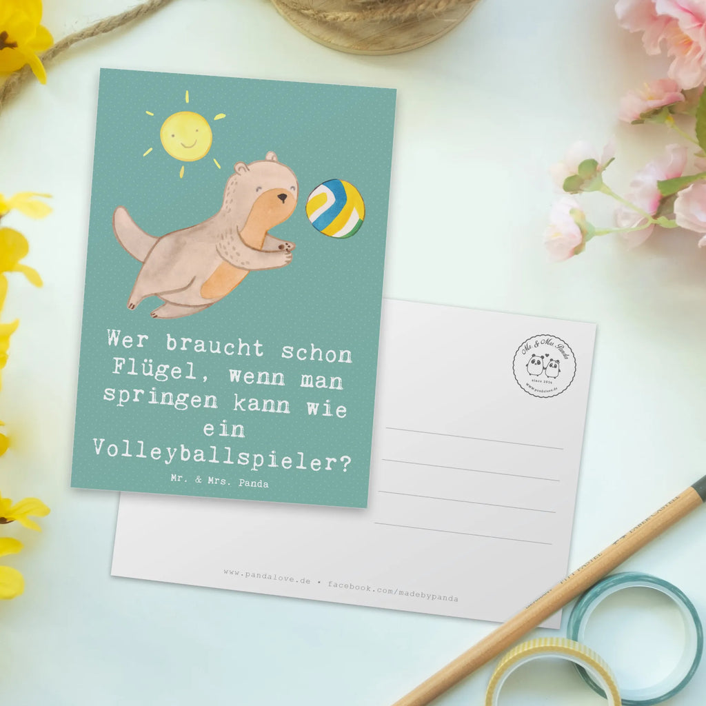 Postkarte Volleyball Sprung Postkarte, Karte, Geschenkkarte, Grußkarte, Einladung, Ansichtskarte, Geburtstagskarte, Einladungskarte, Dankeskarte, Ansichtskarten, Einladung Geburtstag, Einladungskarten Geburtstag, Geschenk, Sport, Sportart, Hobby, Schenken, Danke, Dankeschön, Auszeichnung, Gewinn, Sportler