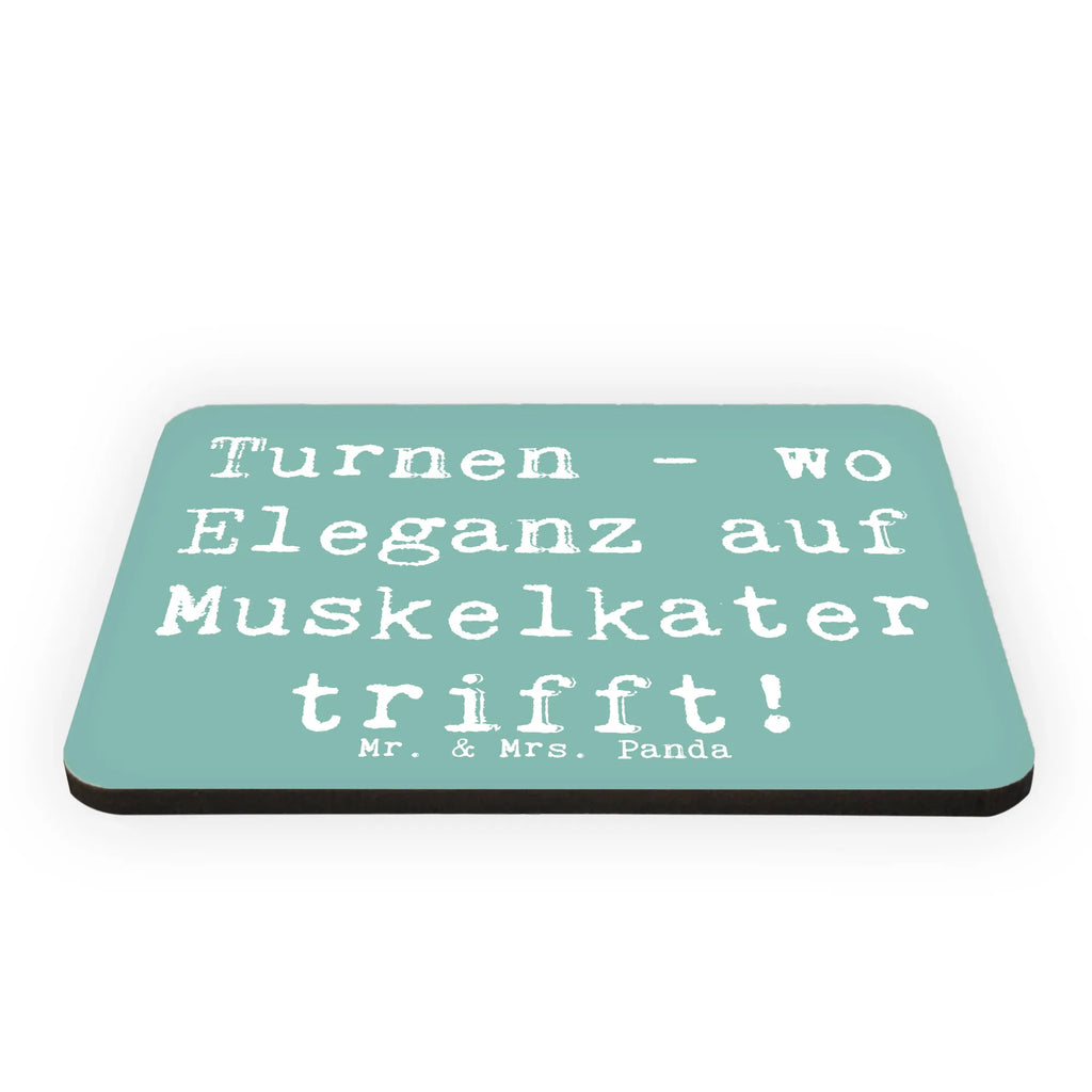 Magnet Spruch Turnen Eleganz Kühlschrankmagnet, Pinnwandmagnet, Souvenir Magnet, Motivmagnete, Dekomagnet, Whiteboard Magnet, Notiz Magnet, Kühlschrank Dekoration, Geschenk, Sport, Sportart, Hobby, Schenken, Danke, Dankeschön, Auszeichnung, Gewinn, Sportler