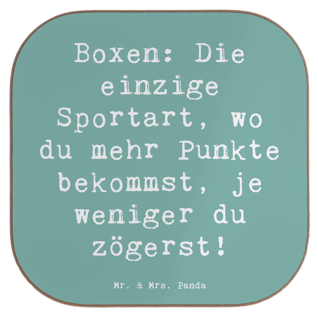 Untersetzer Spruch Boxen Schnell Entscheiden